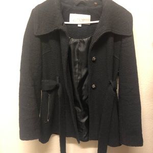 Jessica Simpson black peacoat size xs